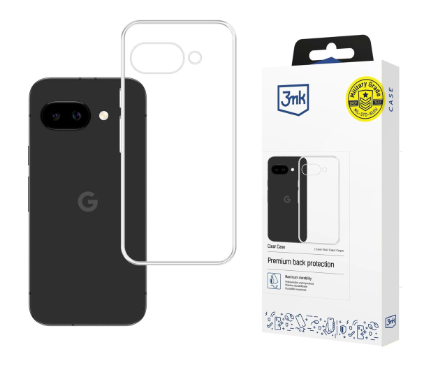 3mk Clear Case do Google Pixel 10A - 1482202 - zdjęcie